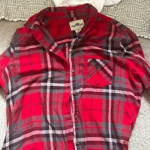 Oversized red flannel!